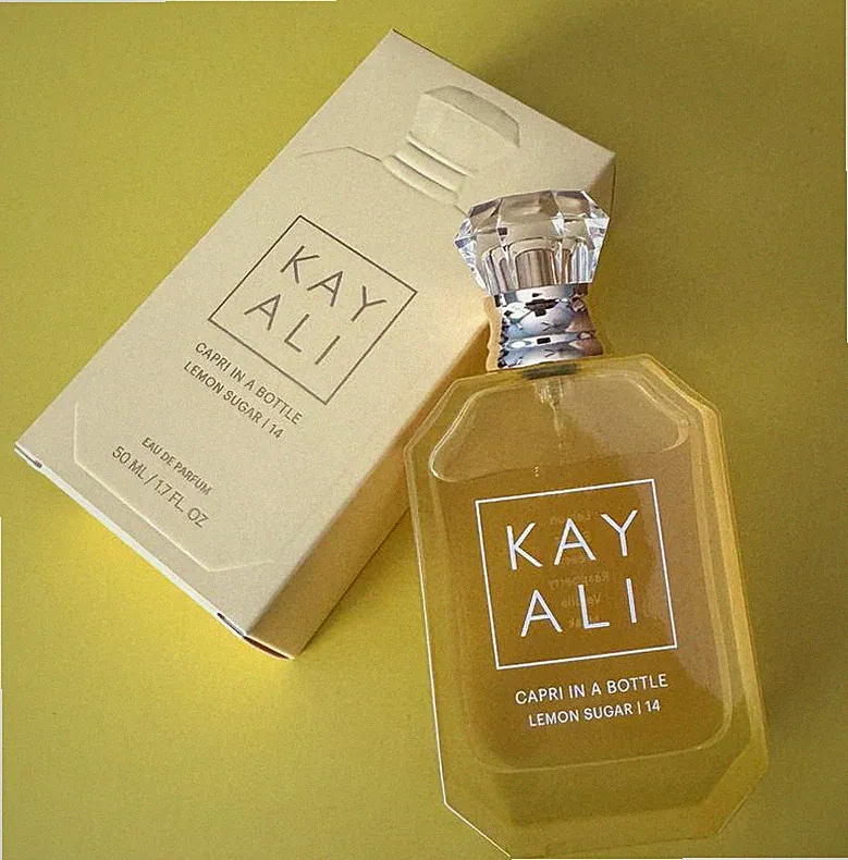 Authentic Kayali Capri In A Bottle Lemon Sugar 14Eau de Parfum Spray 10mL