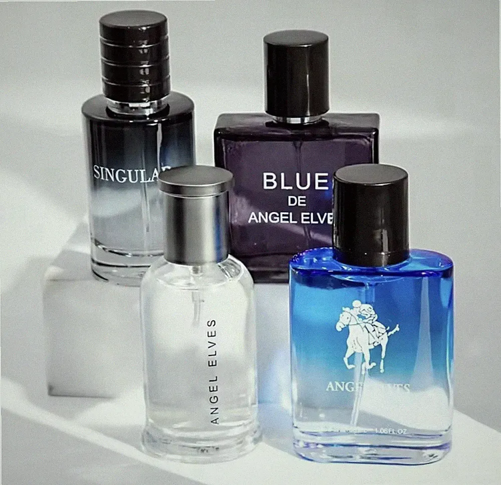 Men’s 4-in-1 Cologne Set, Fresh Lemon Scent, Long-Lasting Fragrance Gift