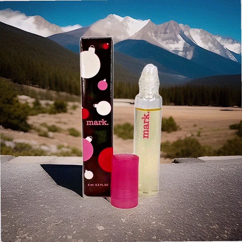 New Avon Mark Lemon Sugar Roller Ball Rollette Travel Perfume .3 Oz