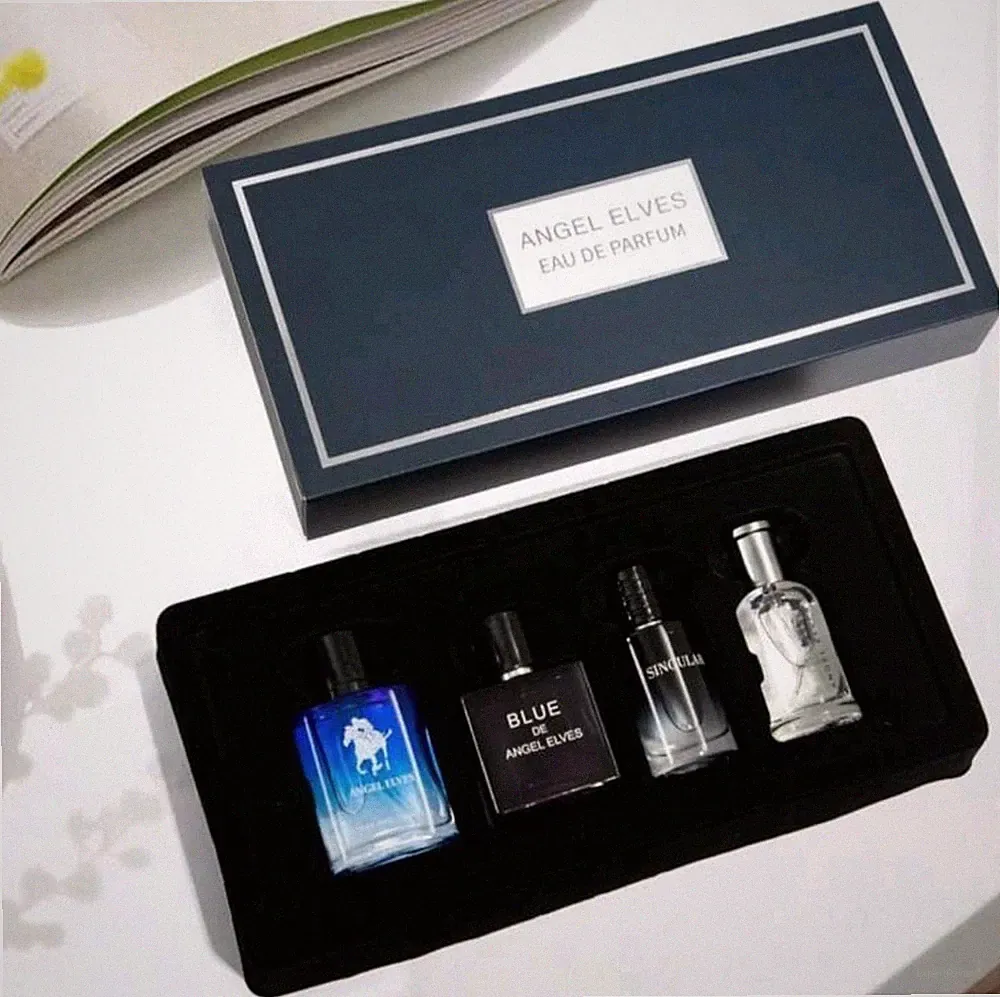 Premium Men’s 4-in-1 Cologne Variety Set, Long-Lasting Fragrance Gift