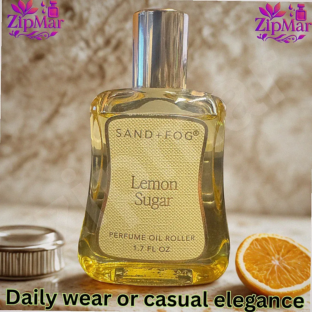 Sand + Fog Lemon Sugar Perfume Oil Roller 1.7 oz/50ml Sweet Citrus Women's Scent