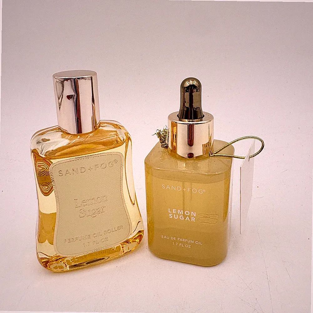 Sand + Fog Lemon Sugar Perfume Oil Roller and Eau de Parfum Oil Set 1.7oz 2pc
