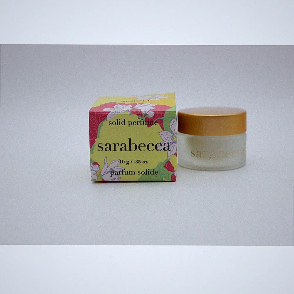 Sarabecca Neroli orange lemon herbal solid perfume